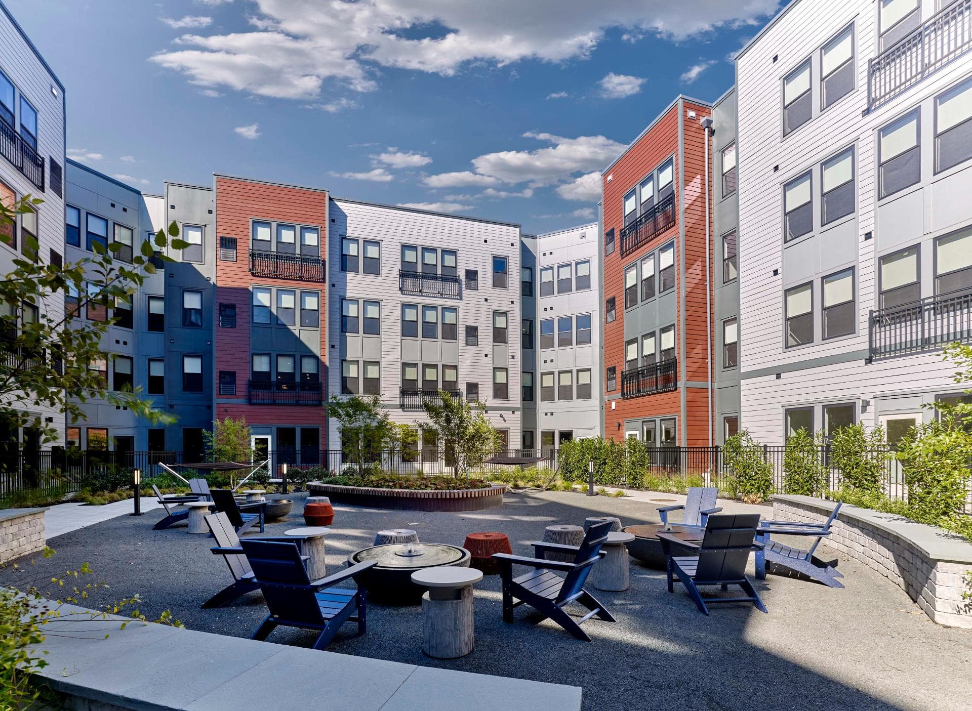 Landscaped Courtyard